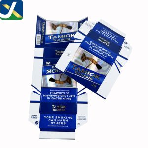 粗支蓝色小烟盒Thick blue small cigarette box
