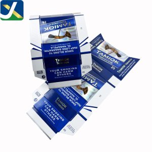 粗支蓝色小烟盒Thick blue small cigarette box - 图片 2