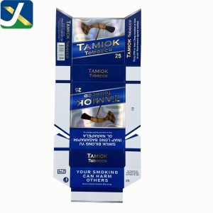 粗支蓝色小烟盒Thick blue small cigarette box - 图片 3